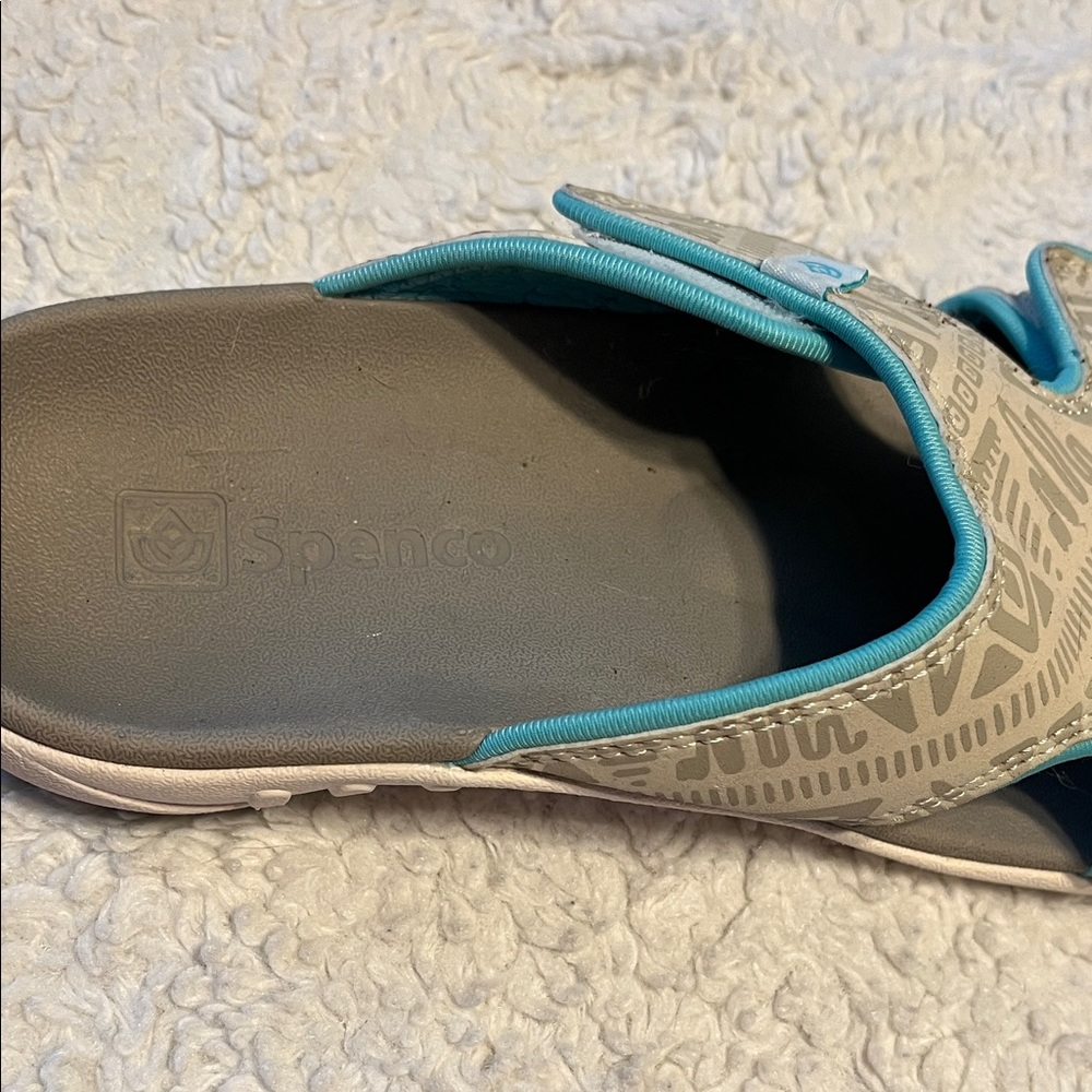 Spenco Women's Sandals - Gray and Blue